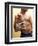 Shirtless Man Carrying an Animal Print Purse-Steve Cicero-Framed Premium Photographic Print