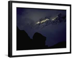 Shishapangma, Tibet-Michael Brown-Framed Photographic Print