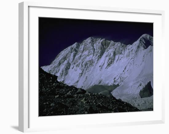 Shishapangma, Tibet-Michael Brown-Framed Photographic Print