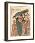 Shishi-Choki Eishusai-Framed Giclee Print