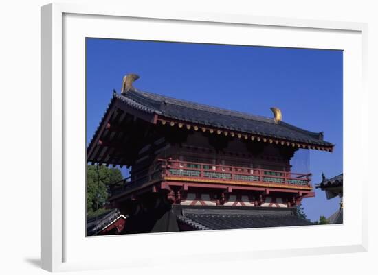 Shitennoji Temple in Osaka, Japan, 7th Century-null-Framed Giclee Print