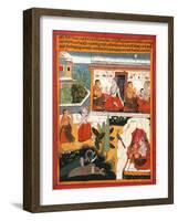 Shiva and Gauri, C.1640-null-Framed Giclee Print