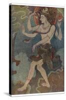 Shiva as Nataraja-Khitindra Nath Mazumdar-Stretched Canvas