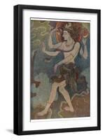 Shiva as Nataraja-Khitindra Nath Mazumdar-Framed Photographic Print