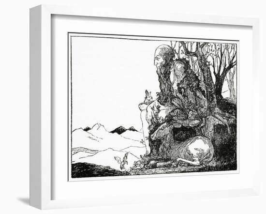 Shiva, from 'The Book of Myths' by Amy Cruse, 1925-null-Framed Giclee Print