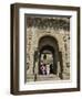 Shiva Hindu Temple and Ahilya Fort Complex on Banks of the Narmada River-R H Productions-Framed Photographic Print