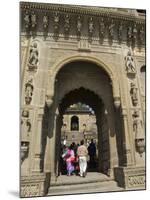 Shiva Hindu Temple and Ahilya Fort Complex on Banks of the Narmada River-R H Productions-Mounted Photographic Print