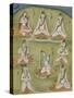 Shiva in Eight Yogic Postures, India-null-Stretched Canvas