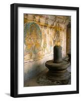 Shiva Lingam in 10th Century Temple of Sri Brihadeswara, Thanjavur, India-Occidor Ltd-Framed Photographic Print