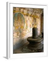 Shiva Lingam in 10th Century Temple of Sri Brihadeswara, Thanjavur, India-Occidor Ltd-Framed Photographic Print