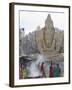 Shiva Mandir Temple, Bengaluru, Karnataka State, India-Marco Cristofori-Framed Photographic Print