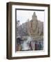 Shiva Mandir Temple, Bengaluru, Karnataka State, India-Marco Cristofori-Framed Photographic Print