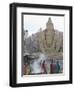 Shiva Mandir Temple, Bengaluru, Karnataka State, India-Marco Cristofori-Framed Photographic Print