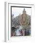 Shiva Mandir Temple, Bengaluru, Karnataka State, India-Marco Cristofori-Framed Photographic Print