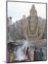 Shiva Mandir Temple, Bengaluru, Karnataka State, India-Marco Cristofori-Mounted Photographic Print