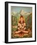 Shiva Meditating-null-Framed Giclee Print