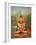 Shiva Meditating-null-Framed Giclee Print