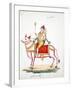 Shiva Mounted on the Bull, Nandi-null-Framed Giclee Print