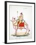 Shiva Mounted on the Bull, Nandi-null-Framed Giclee Print