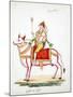 Shiva Mounted on the Bull, Nandi-null-Mounted Giclee Print