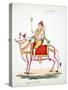 Shiva Mounted on the Bull, Nandi-null-Stretched Canvas