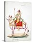 Shiva Mounted on the Bull, Nandi-null-Stretched Canvas