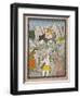 Shiva's Family on the March-null-Framed Art Print