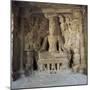 Shiva the Great Ascetic, Kailasa, Ellora, Unesco World Heritage Site, Maharashtra State, India-Robert Harding-Mounted Photographic Print