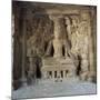 Shiva the Great Ascetic, Kailasa, Ellora, Unesco World Heritage Site, Maharashtra State, India-Robert Harding-Mounted Photographic Print