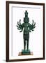 Shiva with Many Arms and Heads, Angkor-null-Framed Giclee Print