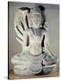 Shiva with Ten Arms, from Thap Banh It Temple, Binh Dinh, Vietnam, 11th-12th Century-null-Stretched Canvas
