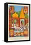 Shivalingam, Varanasi, Vishnu-null-Framed Stretched Canvas