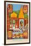 Shivalingam, Varanasi, Vishnu-null-Framed Giclee Print