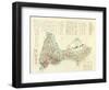 Shizuoka-ken, Japan - Panoramic Map-Lantern Press-Framed Art Print