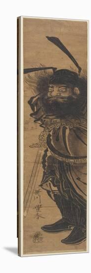 Sho Ki the Demon Queller-Utagawa Toyoharu-Stretched Canvas