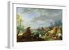 Shock Cavalry (Oil on Canvas)-Adam Frans van der Meulen-Framed Giclee Print