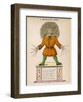 Shock Headed Peter-Heinrich Hoffmann-Framed Art Print