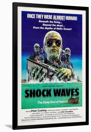 Shock Waves-null-Framed Art Print