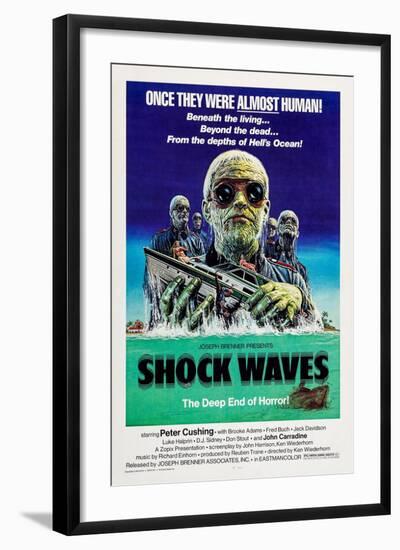 Shock Waves-null-Framed Art Print