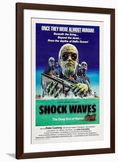 Shock Waves-null-Framed Art Print
