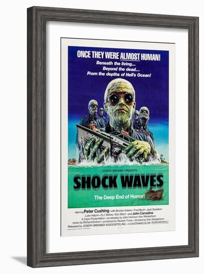 Shock Waves-null-Framed Art Print