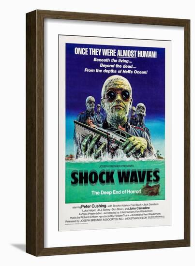 Shock Waves-null-Framed Art Print