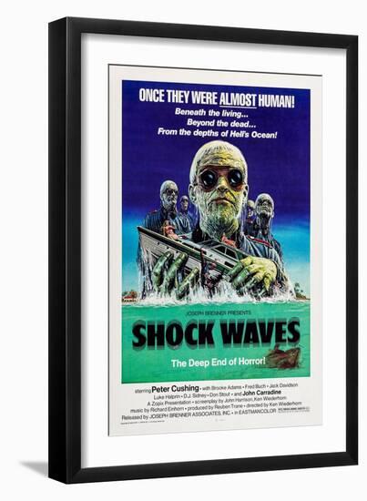 Shock Waves-null-Framed Art Print