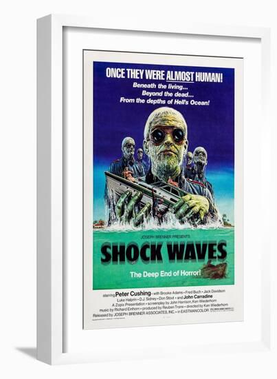 Shock Waves-null-Framed Art Print