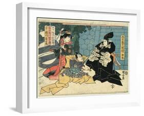 Shodan-Utagawa Kuniyasu-Framed Giclee Print