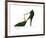 Shoe, c.1955 (Green and Yellow)-Andy Warhol-Framed Giclee Print