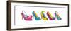 Shoe Collection-Clara Wells-Framed Giclee Print