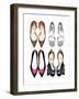 Shoe Collection-Amanda Greenwood-Framed Art Print