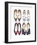 Shoe Collection-Amanda Greenwood-Framed Art Print
