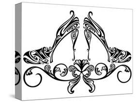 Shoe Design-Cattallina-Stretched Canvas